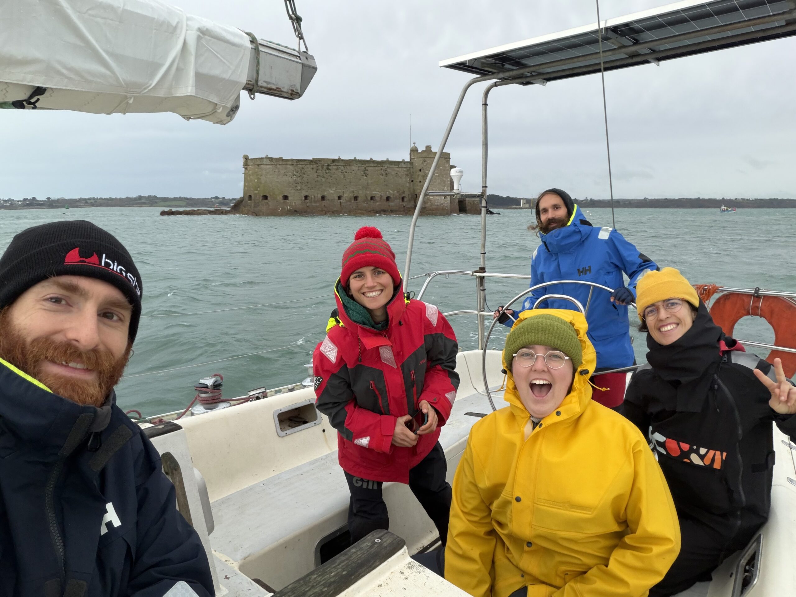 Le grand départ depuis l’écluse de Morlaix